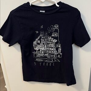 Kids navy Graphic T-Shirt